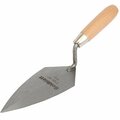 Goldblatt Wooden Handle Pointing Trowel, 7 in. by 3-1/16 in. G09323